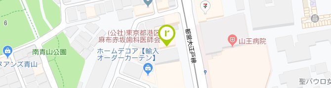 Aoyama-r orthodontic clinic TOKYO Map