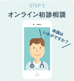 STEP3 オンライン初診相談